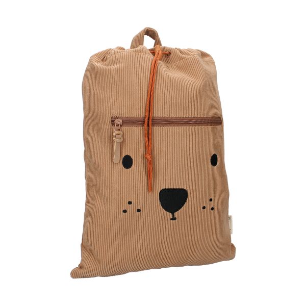 Kidzroom Prague Beary Excited Gymtas - Brown