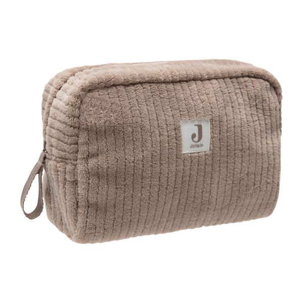Jollein Etui - Cloudy Rib - Milky Coffee