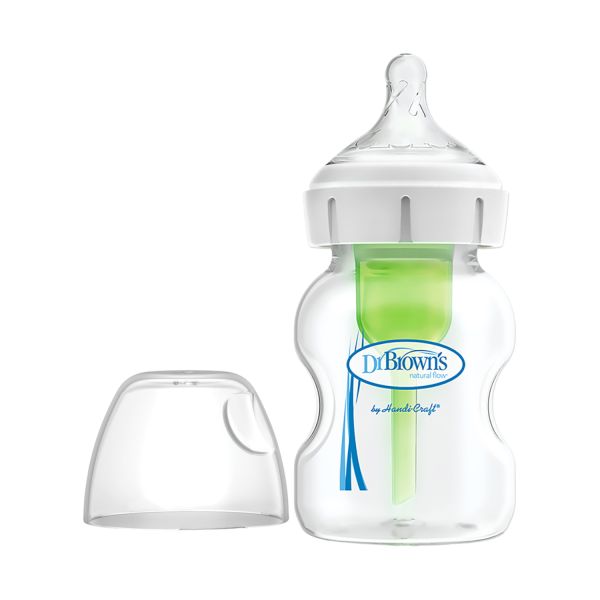 Dr. Brown’s Babyfles Brede Hals Glas - Options+ - 150 ml