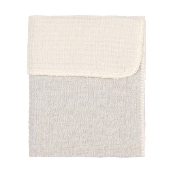 Koeka Rivoli Ledikantdeken - 100 x 150 cm - Stone 