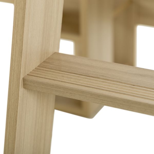 Gautier Mezzanine Tiny Bed - 90 x 200 cm - Eik/Eik 