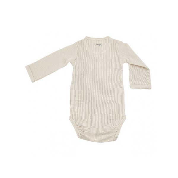 Lodger Ciumbelle Overslagromper Lange Mouw Cloud Dancer Mt. 62