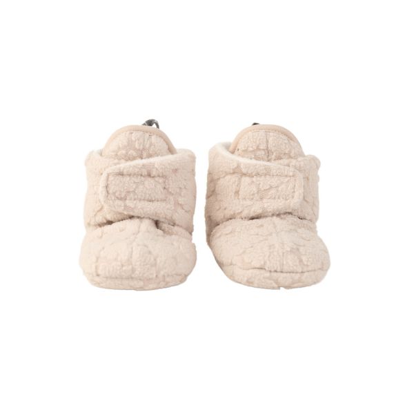 Lodger Folklore Fleece Slofjes Birch 3-6 Mnd