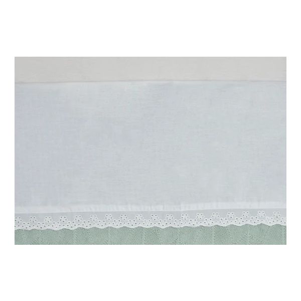 Jollein Lace Wieglaken - 75 x 100 cm - Ivory