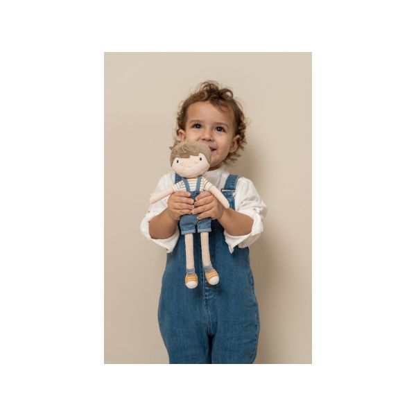Little Dutch Vintage Sunny Stripes Knuffelpop - Jim - 35 cm