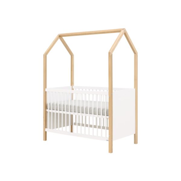 Bopita Babybed - Homy - Wit/Naturel