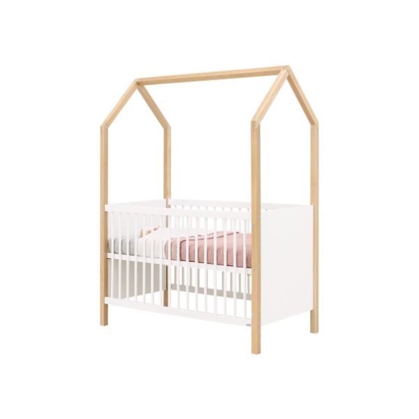 Bopita Babybed - Homy - Wit/Naturel