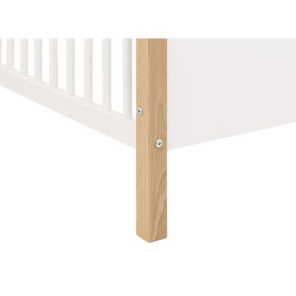 Bopita Babybed - Homy - Wit/Naturel