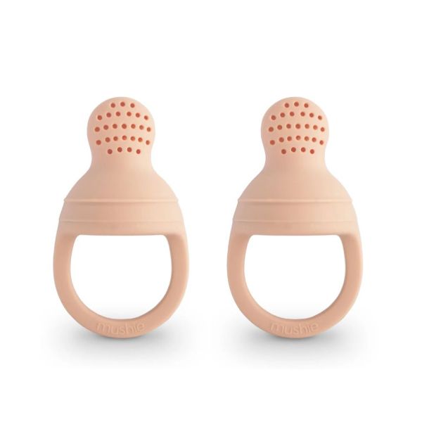 Mushie Fruitspeen - Blush - 2 Stuks