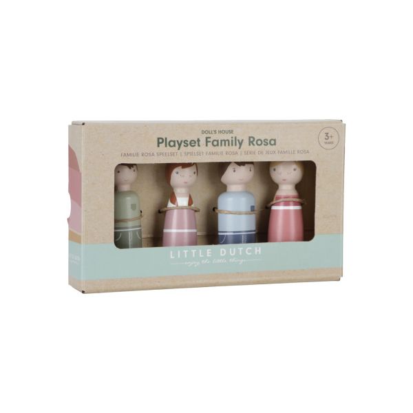 Little Dutch Aanvulset Poppenhuis - Familie Rosa