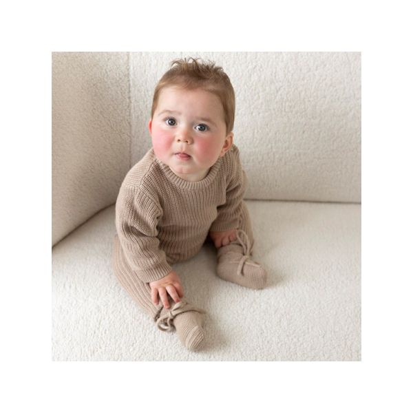 Feetje The Magic is in You Broek Gebreid - Mt. 56 - Taupe 