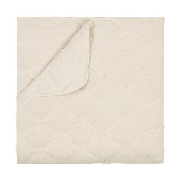 Nanami Ledikantdeken - Wave - Bio Katoen - 100x150cm Nanami Ledikantdeken - Wave - Bio Katoen - 100x150cm