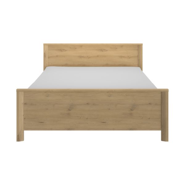 Gautier Lugano Bed - 140 x 200 cm - Artisan Eiken