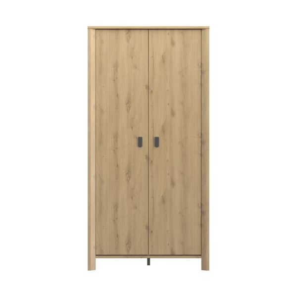 Gautier Lugano Kledingkast 2 Deurs - Artisan Eiken