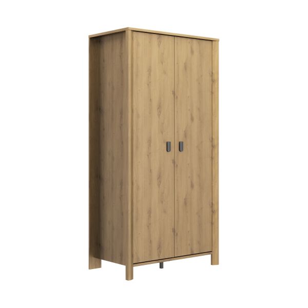Gautier Lugano Kledingkast 2 Deurs - Artisan Eiken