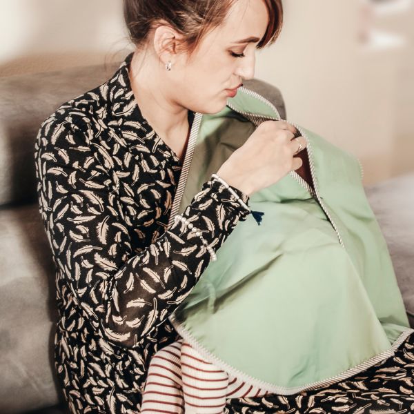 KipKep Feedi Voedingsdoek Calming Green