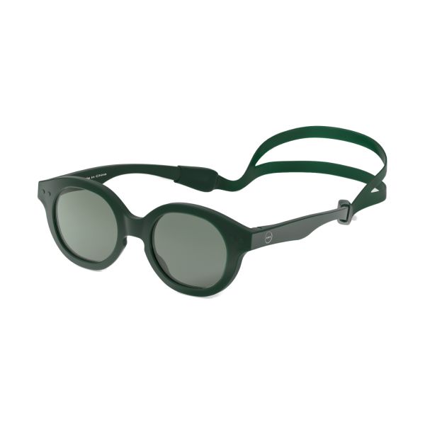 Izipizi Zonnebril Baby Bakelite Green 0-9 Mnd
