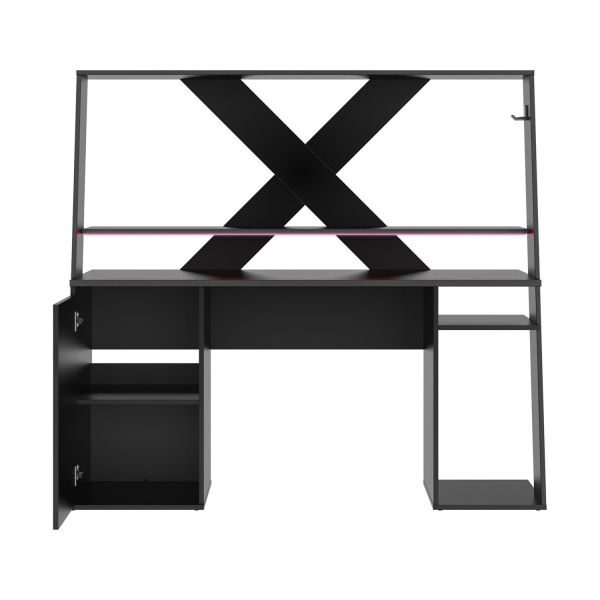 Diagone Axyon Gamer Bureau - Zwart 