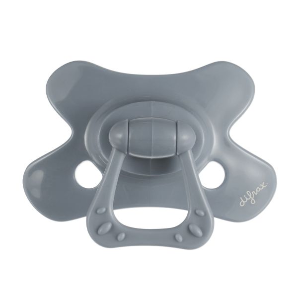 Difrax Uni Fopspeen - Rond - 18+ Mnd - Stone