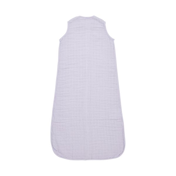 Meyco Baby Uni Zomerslaapzak - 110 cm - Pre-Washed Hydrofiel - Soft Lavender 