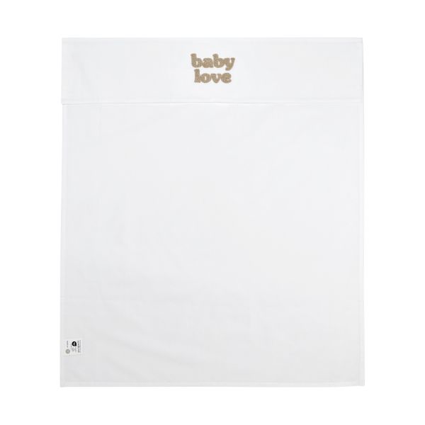 Meyco Baby Love Ledikantlaken - 100 x 150 cm - Sand Melange