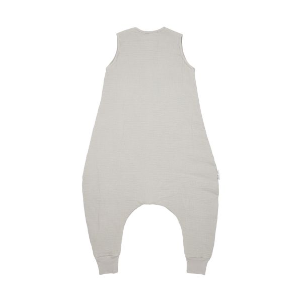 Meyco Baby Uni baby winter slaapoverall jumper - pre-washed hydrofiel - greige - 92cm 