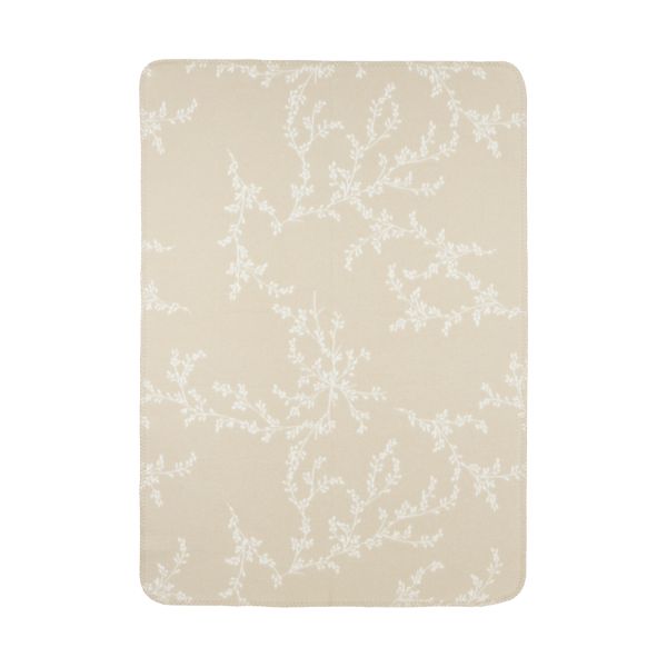 Meyco Branches Ledikantdeken - 100 x 150 cm - Sand 