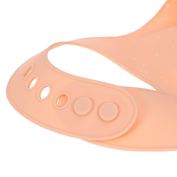 Lässig Siliconen Slabbetjes (2 stuks) - Apricot Nature