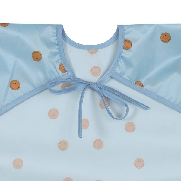 Lässig Slab Lange Mouw - Happy Rascals - Smile Sky Blue - 2 Pack