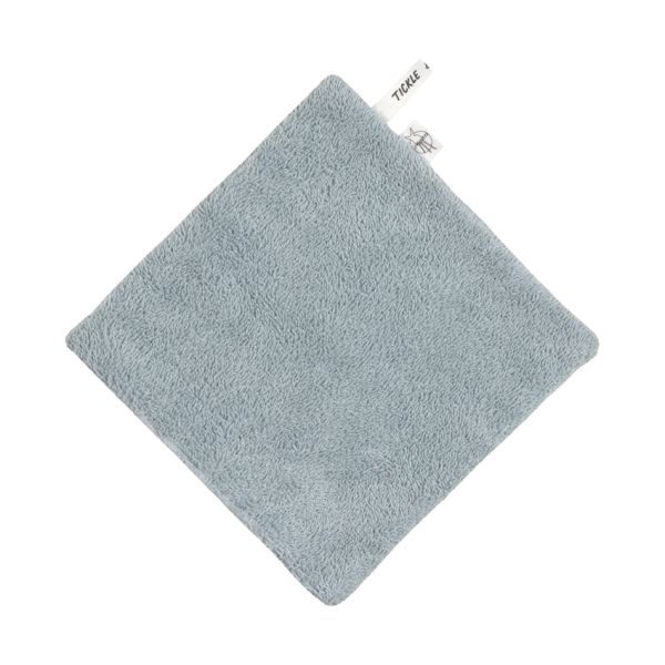 Lässig Washandjes Set - Dots Powder Blue - Badstof - 3 Stuks