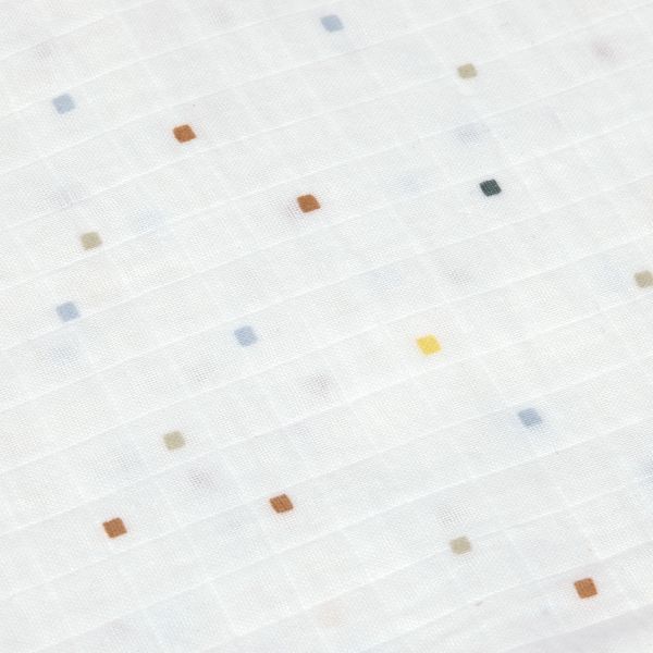 Lässig Swaddle & Burp Doek M GOTS (3 stuks) - Happy Fruits - Blue