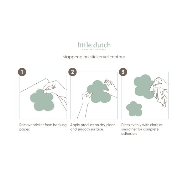 Little Dutch Muursticker - Fairy Garden