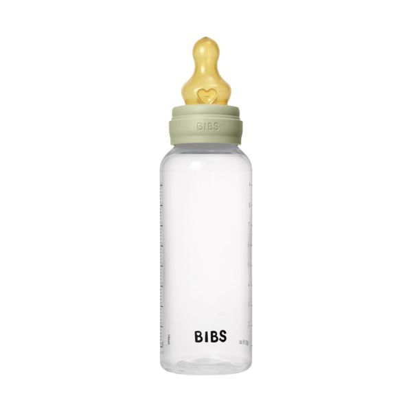 Bibs Fles - Medium Flow - 270 ml - Latex - Sage