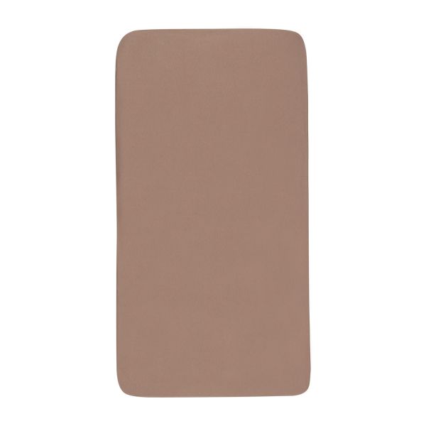 Jollein Hoeslaken Jersey 60x120cm - Milky Coffee