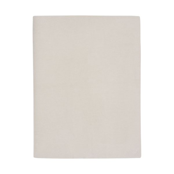 Jollein Deken Wieg - Basic Knit - 75 x 100 cm - Oatmeal