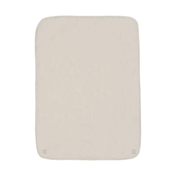 Jollein Deken Wieg - Basic Jersey/Sherpa - 75 x 100 cm - Oatmeal