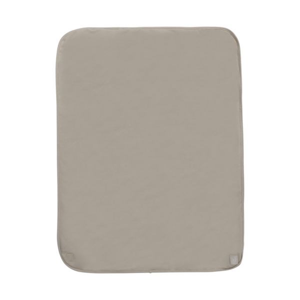 Jollein Deken Wieg - Basic Jersey/Sherpa - 75 x 100 cm - Warm Sand