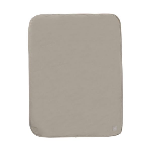Jollein Deken Ledikant - Basic Jersey/Sherpa - 100 x 150 cm - Warm Sand