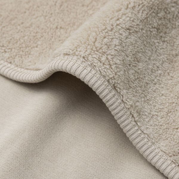 Jollein Deken Ledikant - Basic Jersey/Sherpa - 100 x 150 cm - Warm Sand