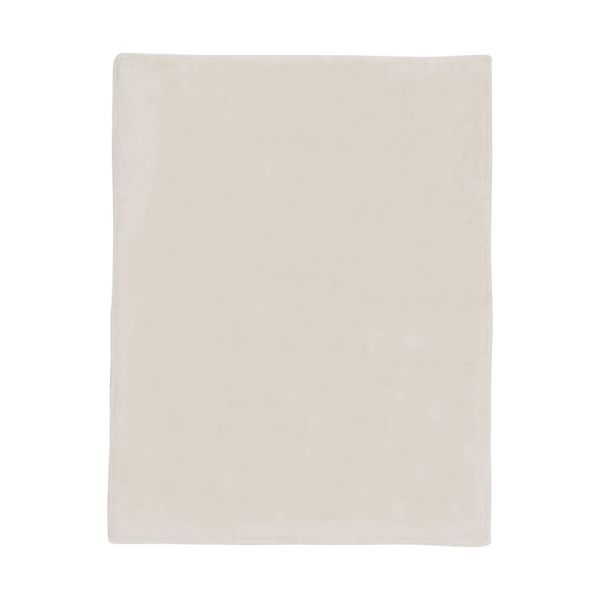 Jollein Deken Wieg - Basic Knit - 75 x 100 cm - Oatmeal/Velvet 