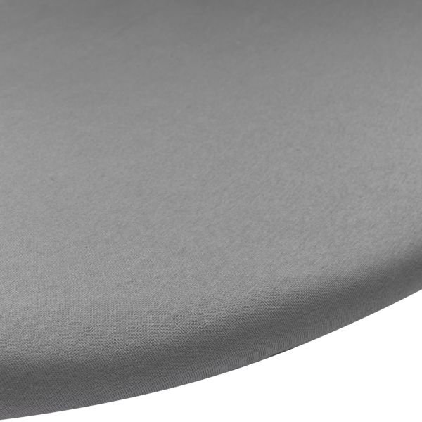 Meyco Jersey Hoeslaken Boxmatras Rond Grijs 90 / 95 cm
