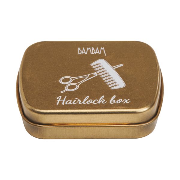 BamBam Haarlokdoosje - Goud - 6 cm