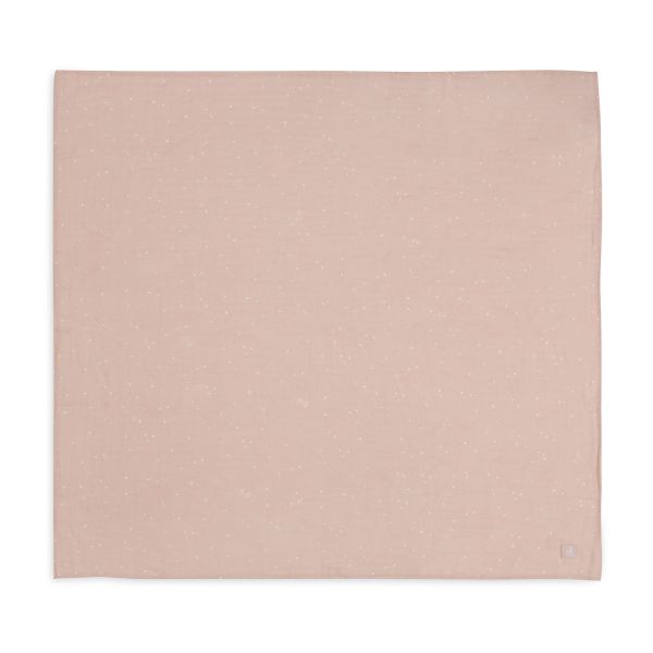 Jollein Twinkling Large Multidoek - 2 Pack - 115 x 115 cm - Hydrofiel - Wild Rose