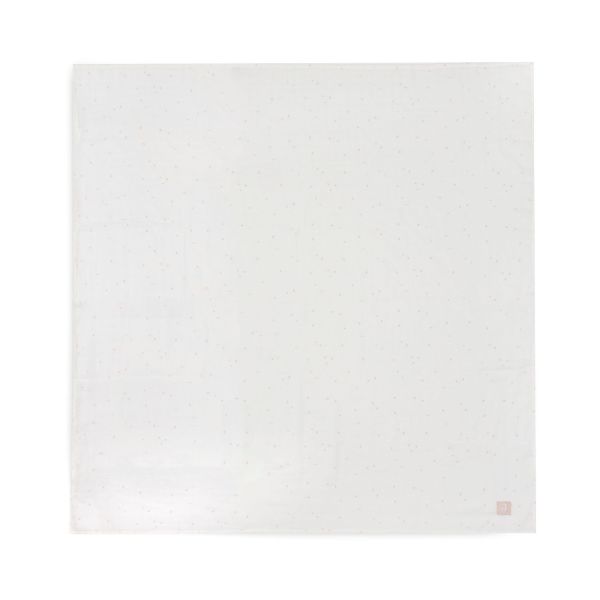 Jollein Twinkling Large Multidoek - 2 Pack - 115 x 115 cm - Hydrofiel - Wild Rose