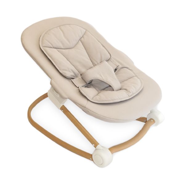 Bo Jungle Grow With Me Bouncer - Pure White