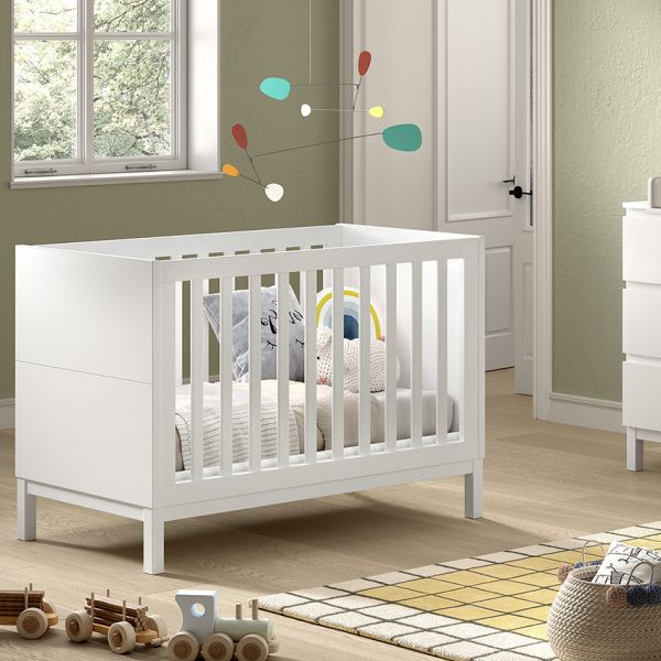 Vipack Babybed - Eva - 60x120 cm - Wit