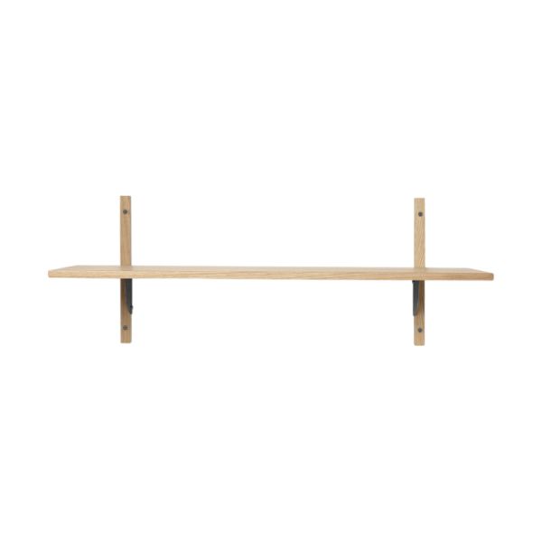 Ferm Living Sector Shelf - Single - Wide - Natural Oak
