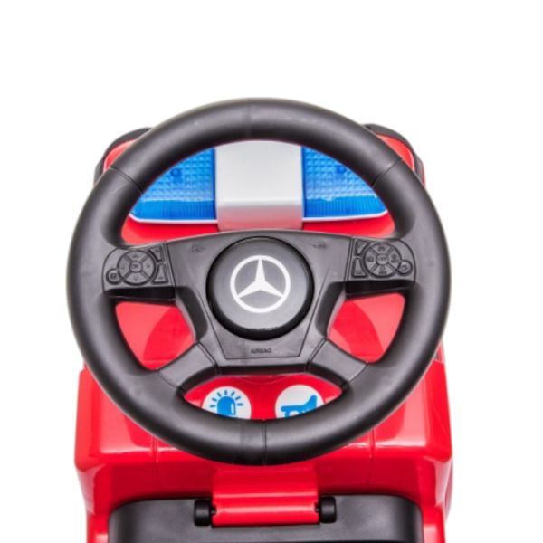 Puck Loopauto - Mercedes Brandweerauto - Rood