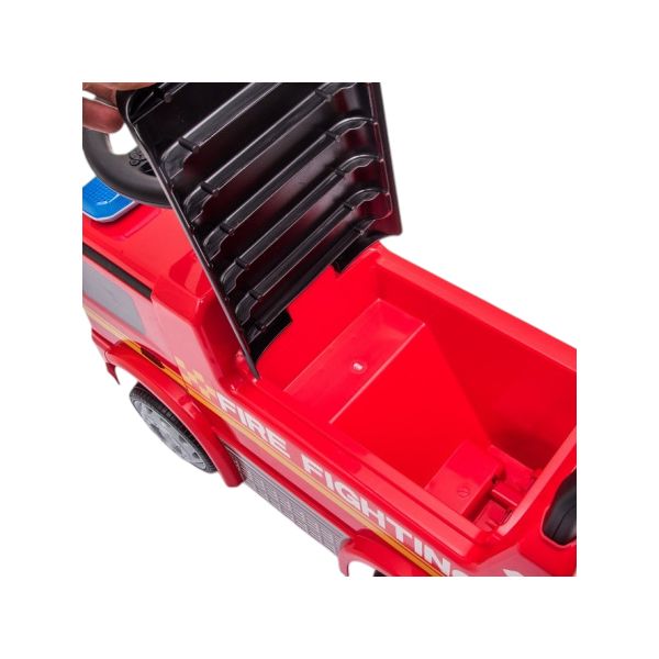 Puck Loopauto - Mercedes Brandweerauto - Rood