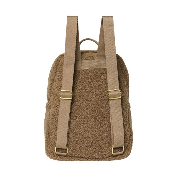 Studio Noos Teddy Midi Rugzak met vak - Brown